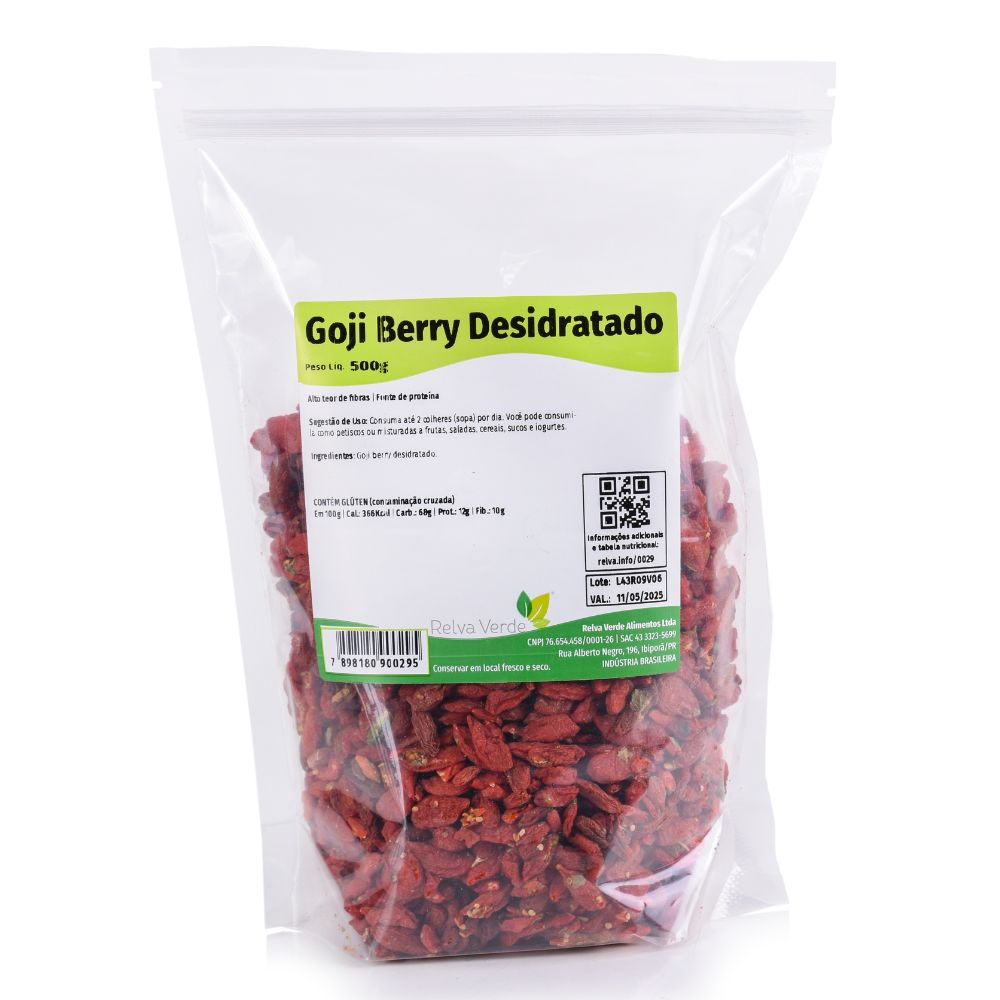 Goji Berry Desidratado 500g - Imagem 3