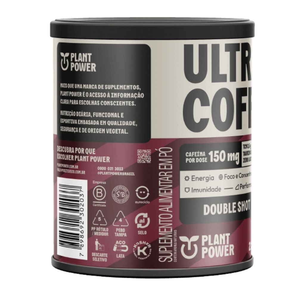 Suplemento Alimentar Ultracoffee Double Shot 220g - Imagem 2