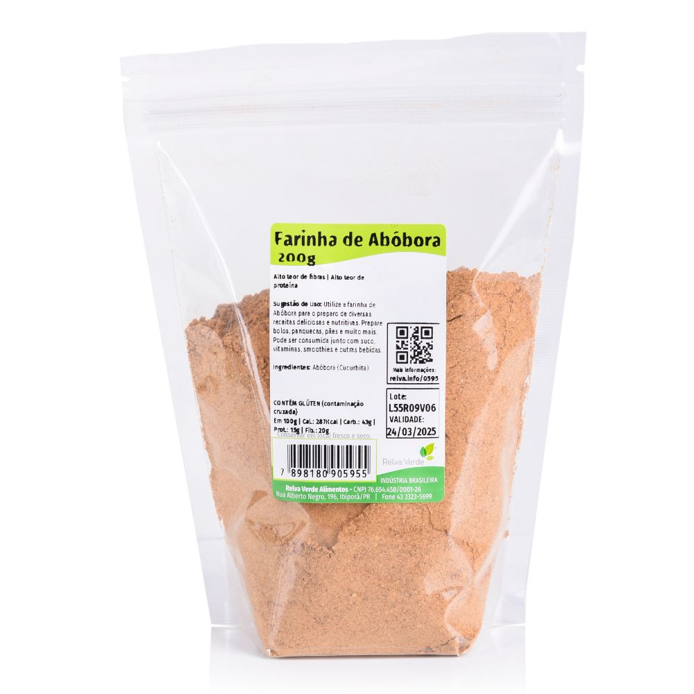 Farinha de Abóbora 200g - Imagem 3