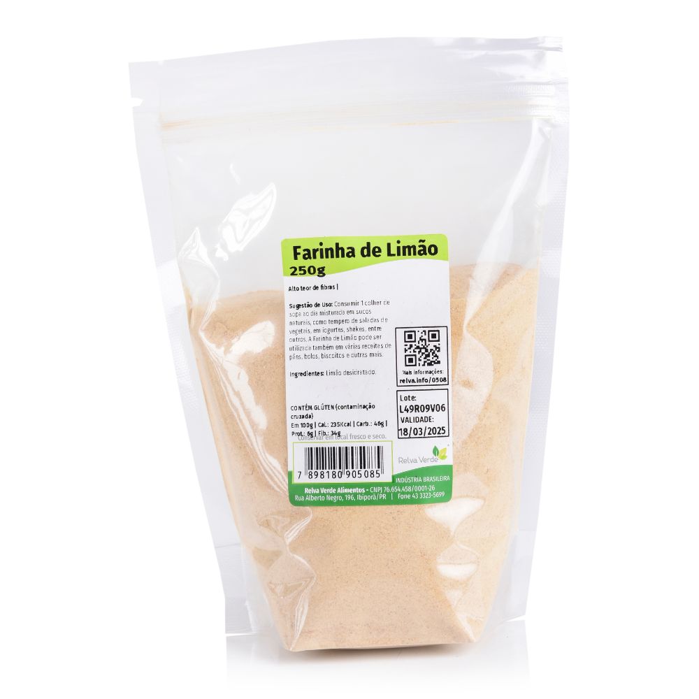 Farinha de Limão 250g - Imagem 3