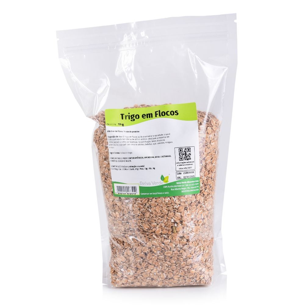 Trigo em Flocos 1kg - Imagem 3