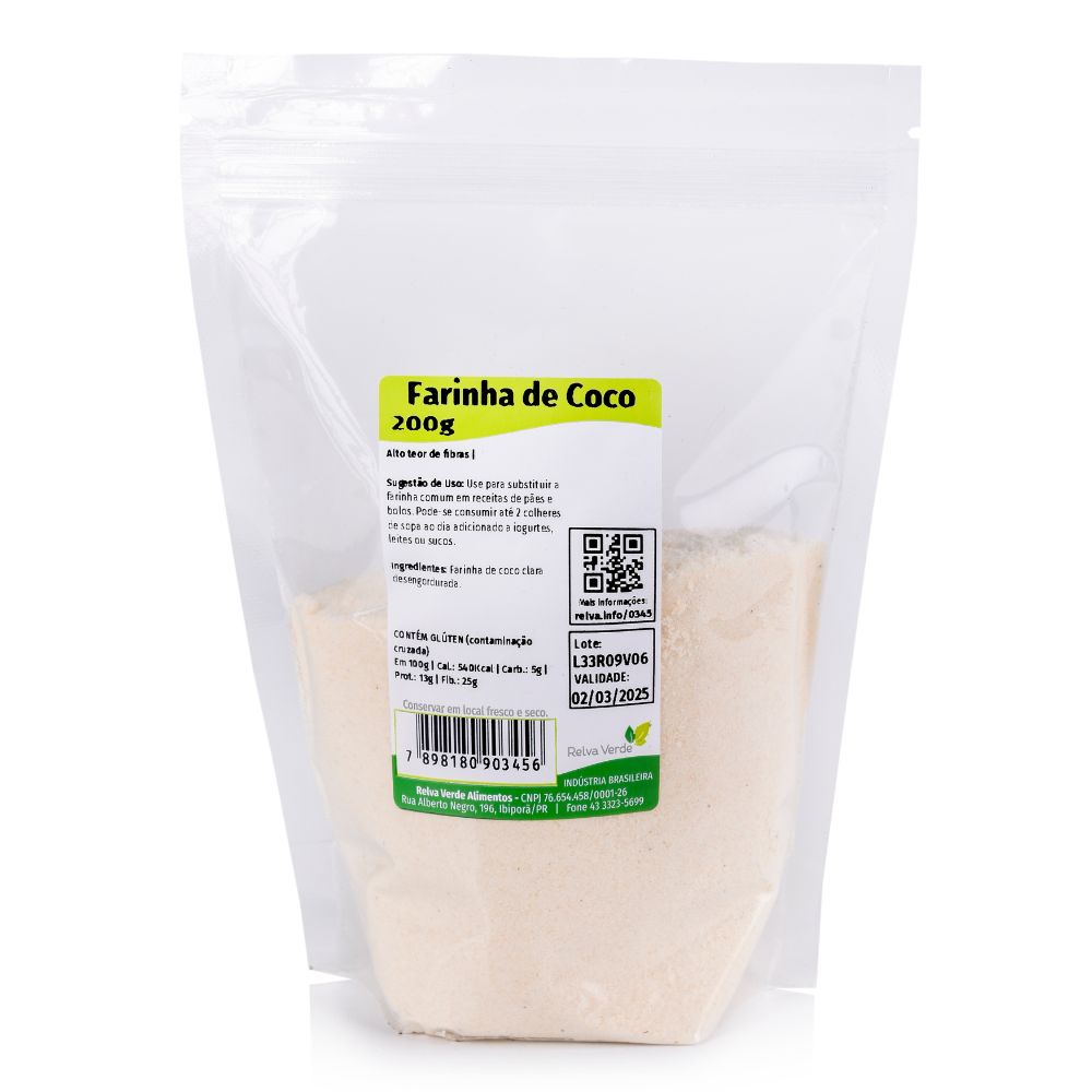 Farinha de Coco 200g - Imagem 3