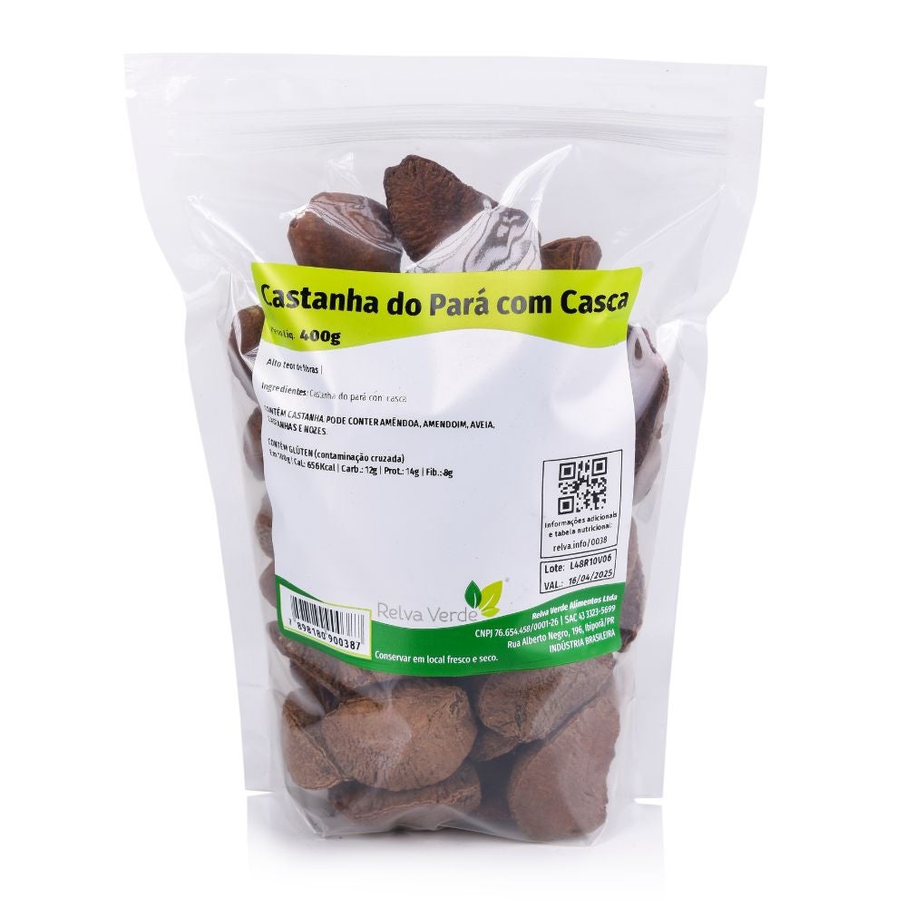 Castanha do Pará com Casca 400g - Imagem 3
