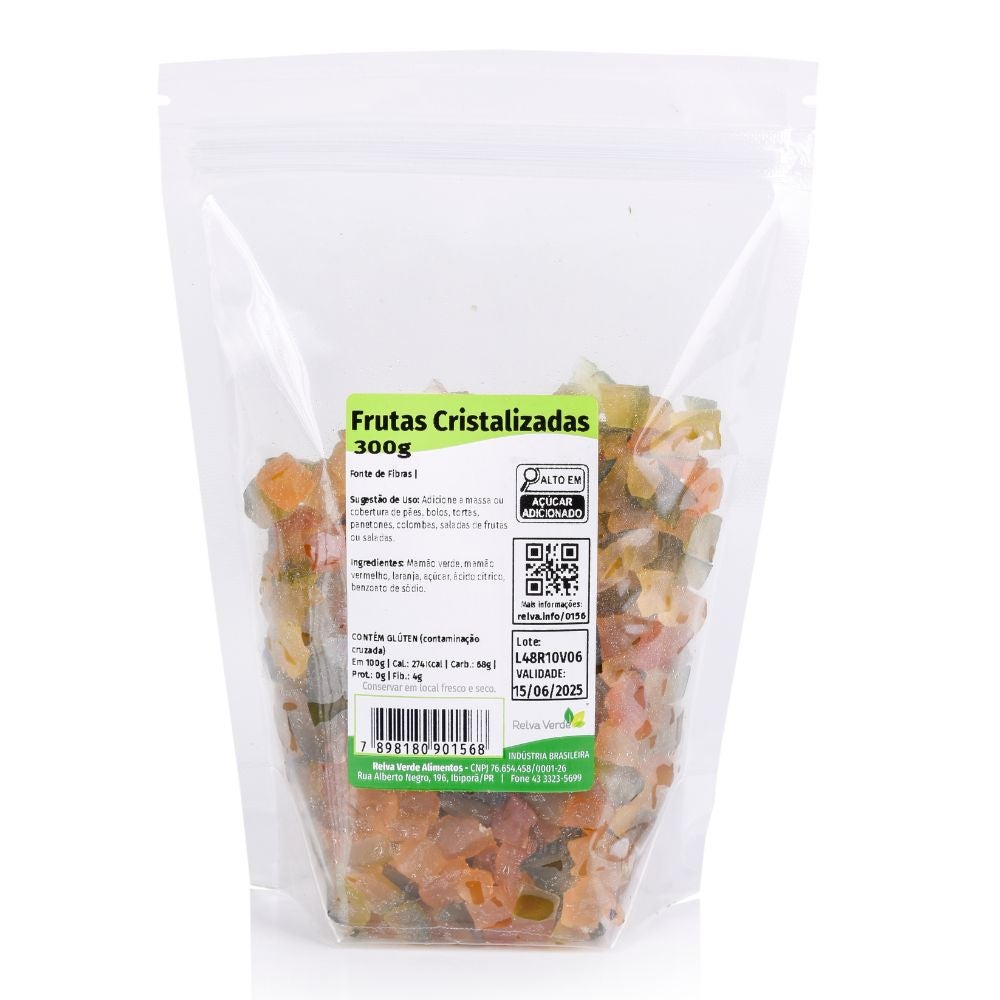 Frutas Cristalizadas 300g - Imagem 2