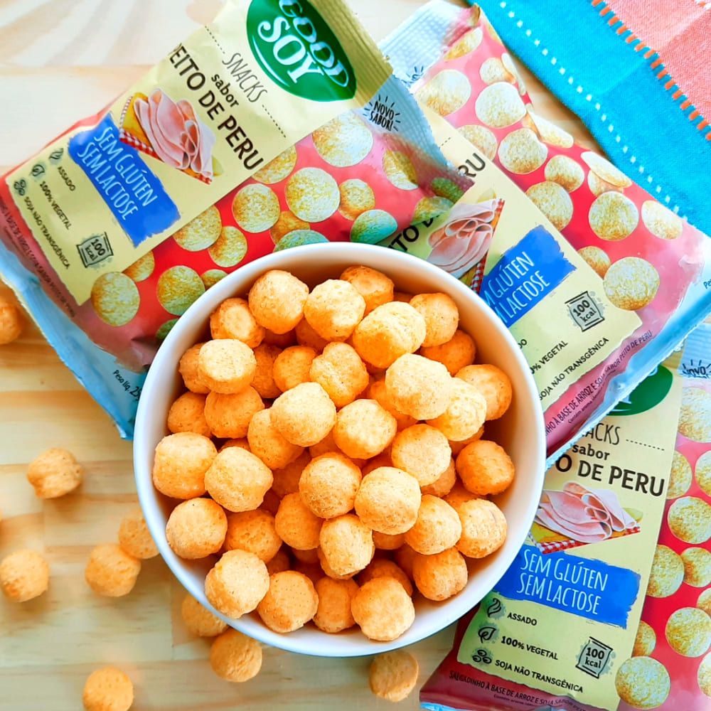 Snack de Soja Peito de Peru Good Soy 25g - Imagem 3