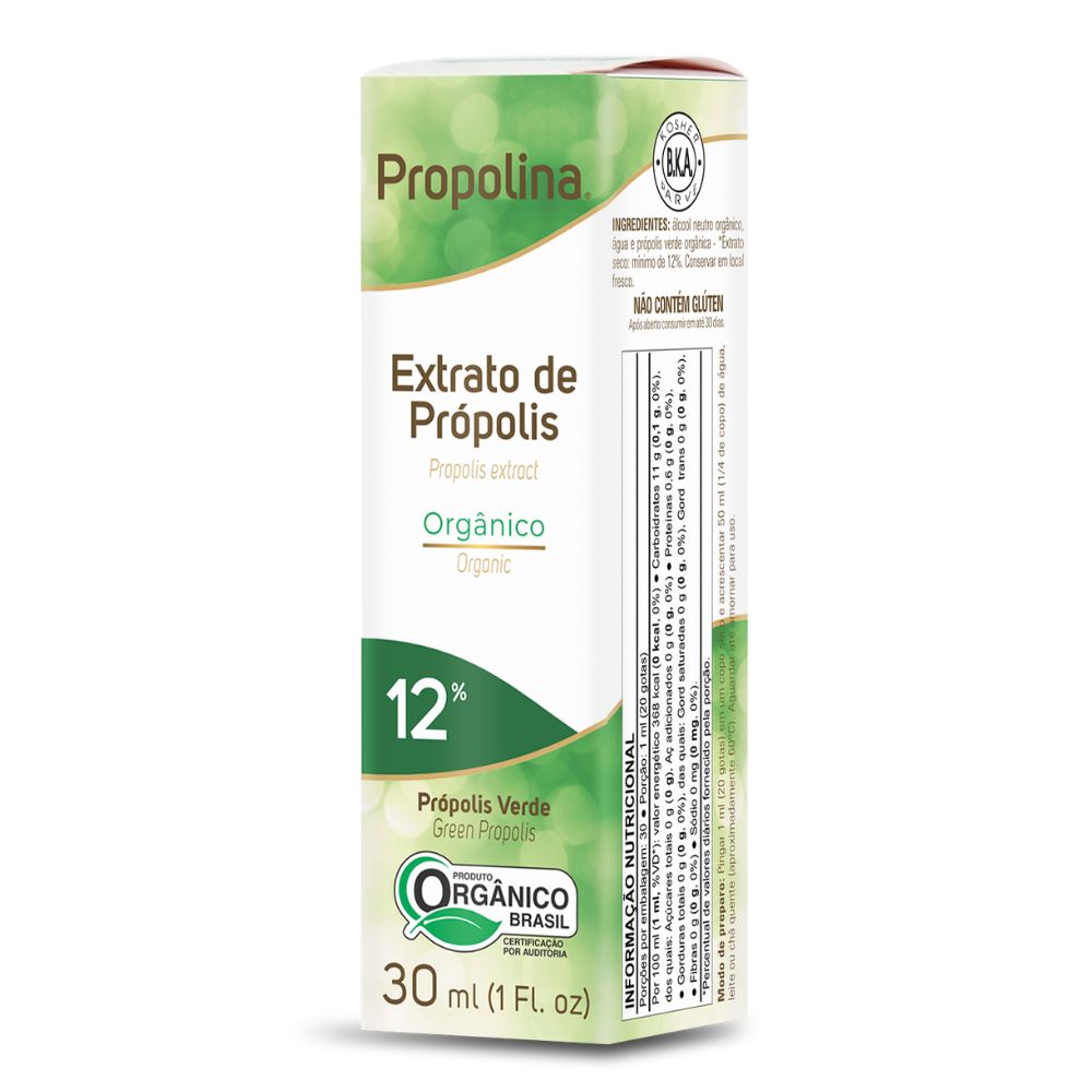 Extrato de Própolis Verde Propolina 12% Orgânico Breyer 30ml