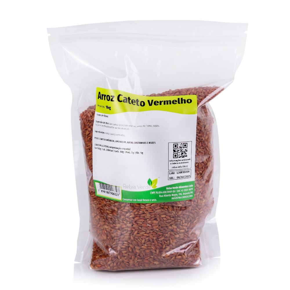 Arroz Cateto Vermelho 1kg - Imagem 3