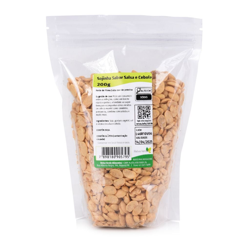 Sojinha Sabor Salsa e Cebola 200g - Imagem 3