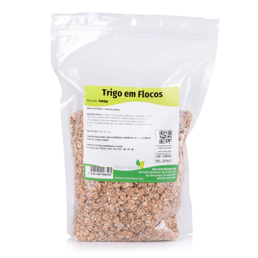 Trigo em Flocos 500g - Imagem 3