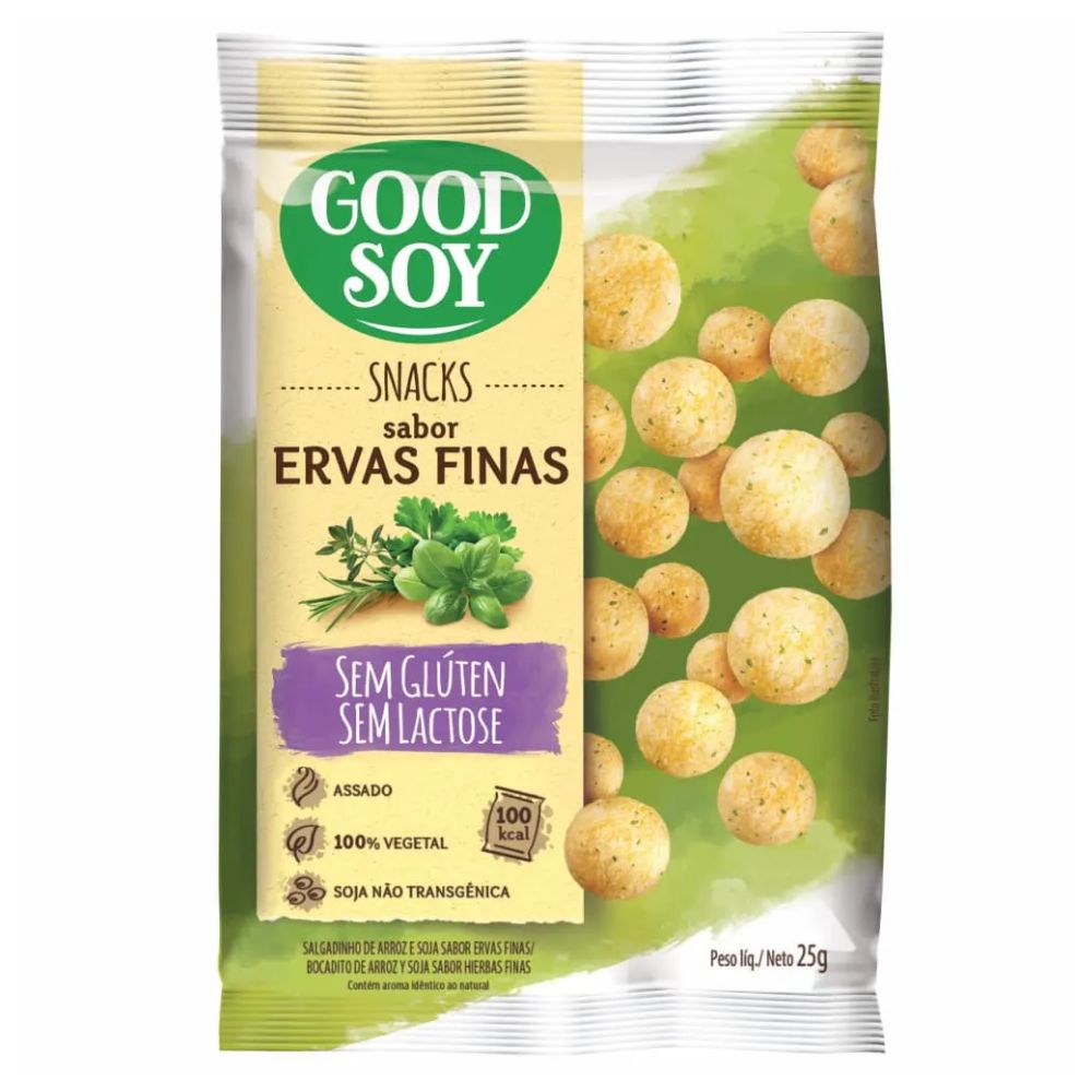 Snack de Soja Ervas Finas Good Soy 25g