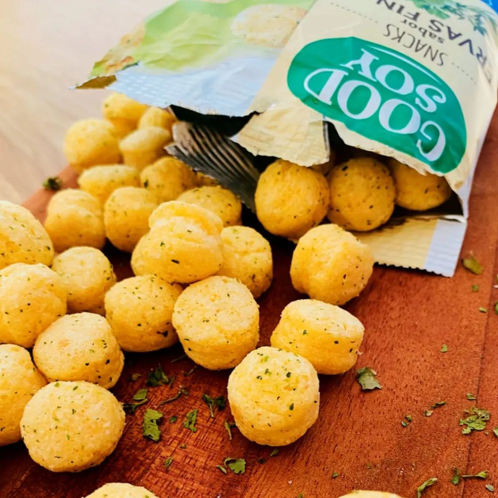 Snack de Soja Ervas Finas Good Soy 25g - Imagem 3