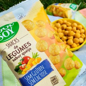 Snack de Soja Legumes ao Queijo Good Soy 25g - Imagem 2