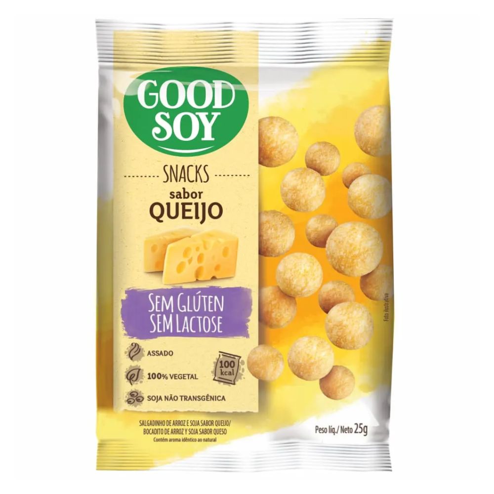 Snack de Soja Queijo Good Soy 25g