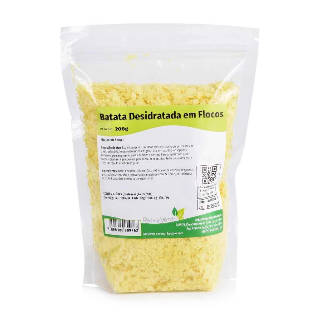 Batata Desidratada em Flocos 200g - Imagem 3