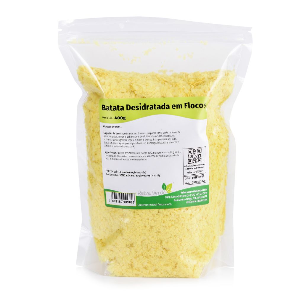 Batata Desidratada em Flocos 400g - Imagem 3