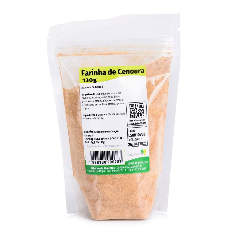Farinha de Cenoura 130g - Imagem 2