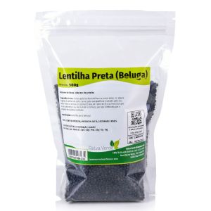 Lentilha Preta (Beluga) 500g - Imagem 3