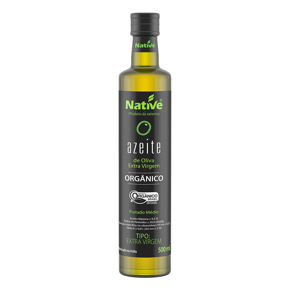 Azeite De Oliva Extra Virgem Orgânico Native 500ml