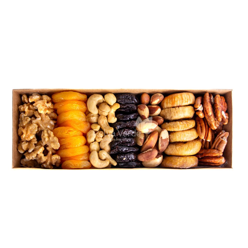 Caixa Presente 01 - Frutas e Nuts Relva Verde 400g - Imagem 2