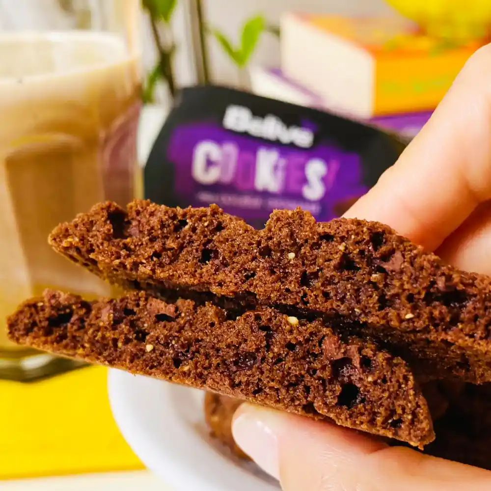 Cookies Sabor Double Chocolate Belive 80g - Imagem 2