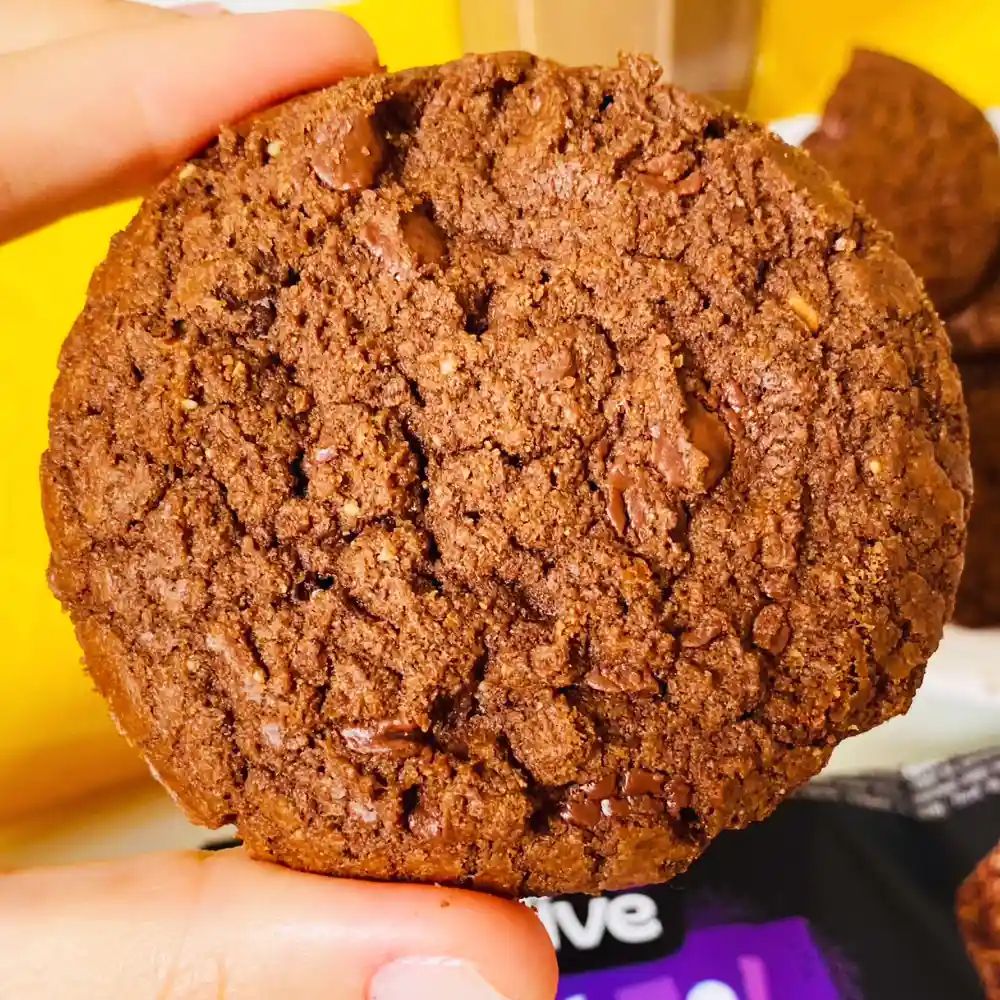 Cookies Sabor Double Chocolate Belive 80g - Imagem 4