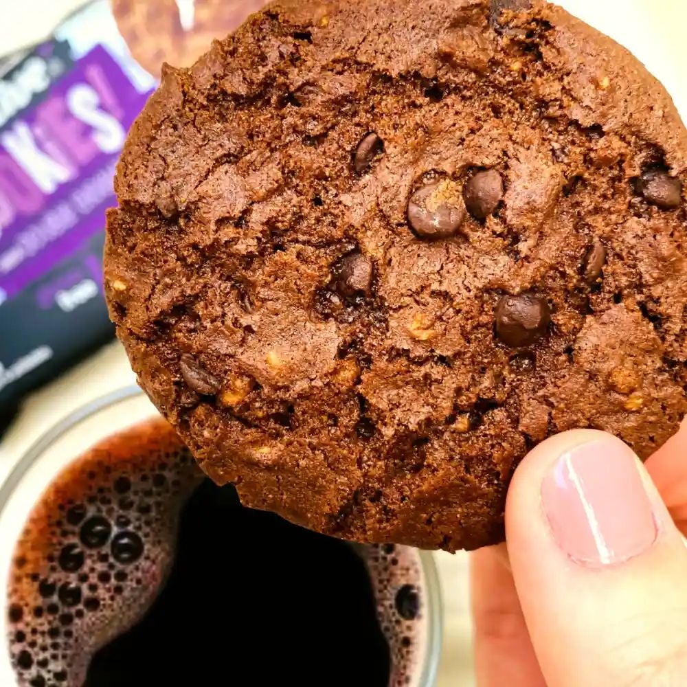 Cookies Zero Açúcar Sabor Double Chocolate Belive 67g - Imagem 4