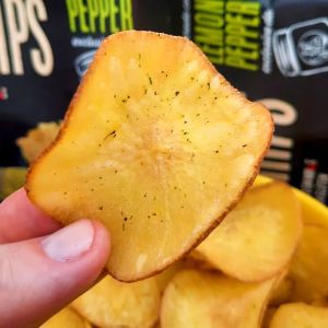 Mandioca Chips com Lemon Pepper Belive 50g - Imagem 3