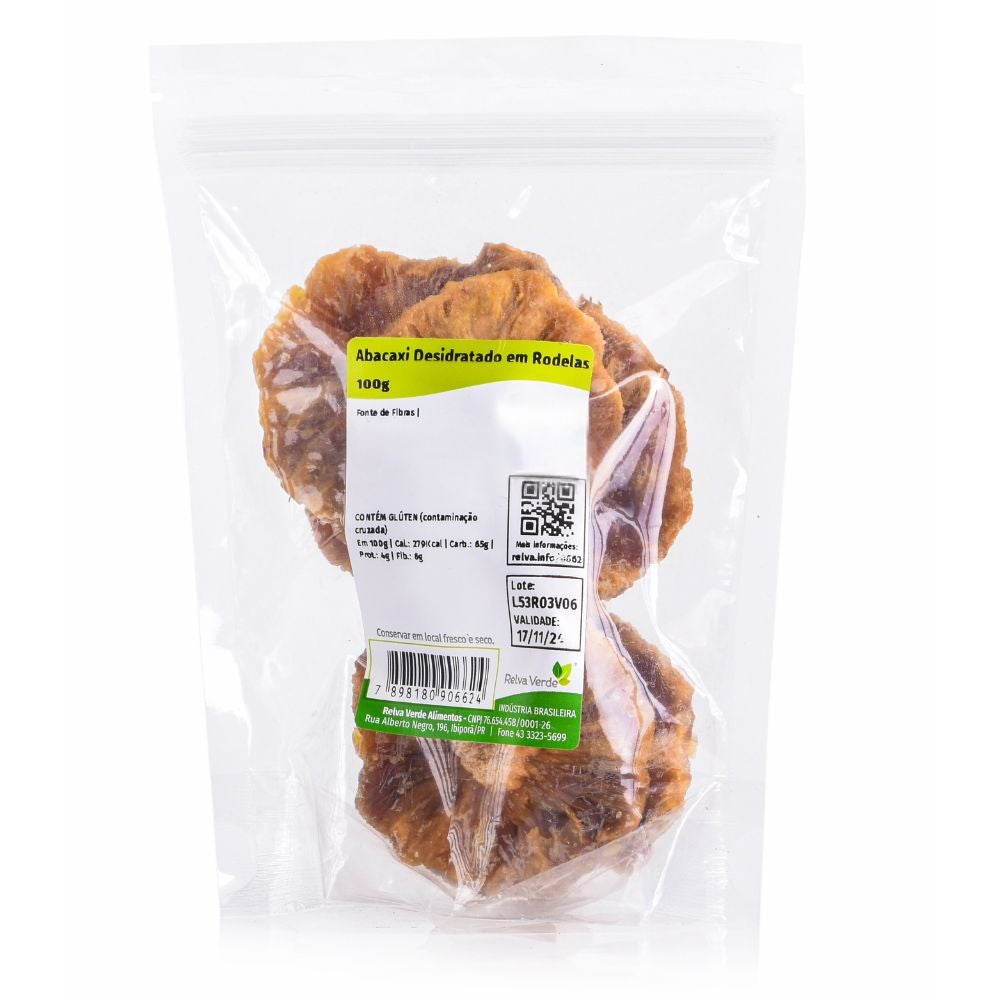 Abacaxi Desidratado em Rodelas 100g - Imagem 3