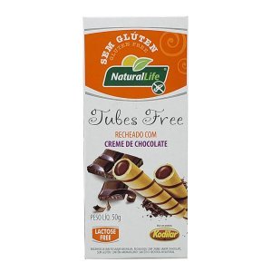 Tubes Free Creme de Chocolate Natural Life 50g - Imagem 2