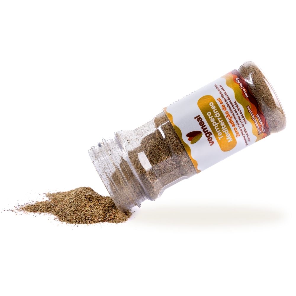 Tempero Mediterrâneo em Pó Vegmeal Pote 45g (12 UN) - Imagem 4