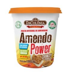 Pasta de Amendoim Crocante Amendo Power Crunchy DaColônia 1,005kg