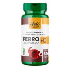Ferro + Vitamina C Unilife 60 cápsulas