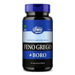 Feno Grego + Boro B Unilife 60 cápsulas