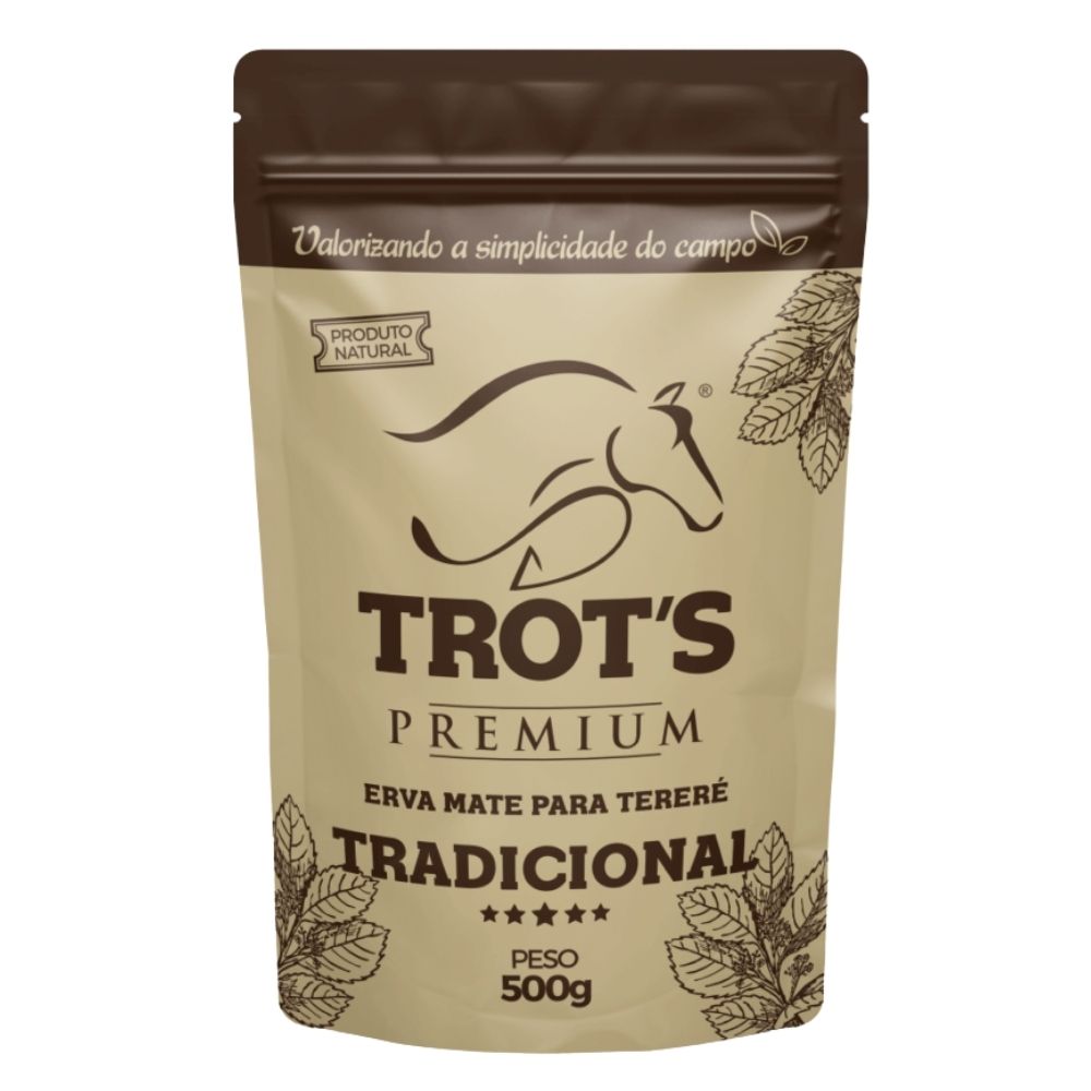 Erva Mate para Tereré Sabor Tradicional Trots 500g