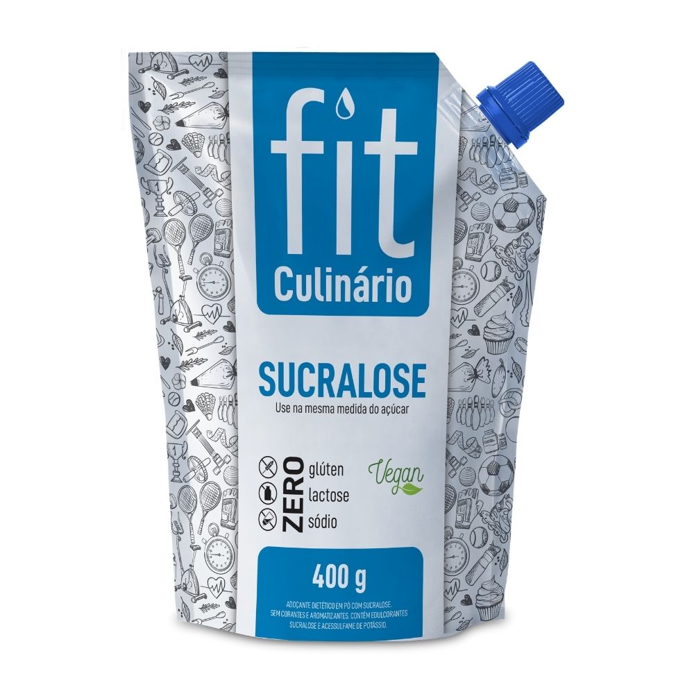 Adoçante Dietético em Pó com Sucralose Fit Culinário 400g