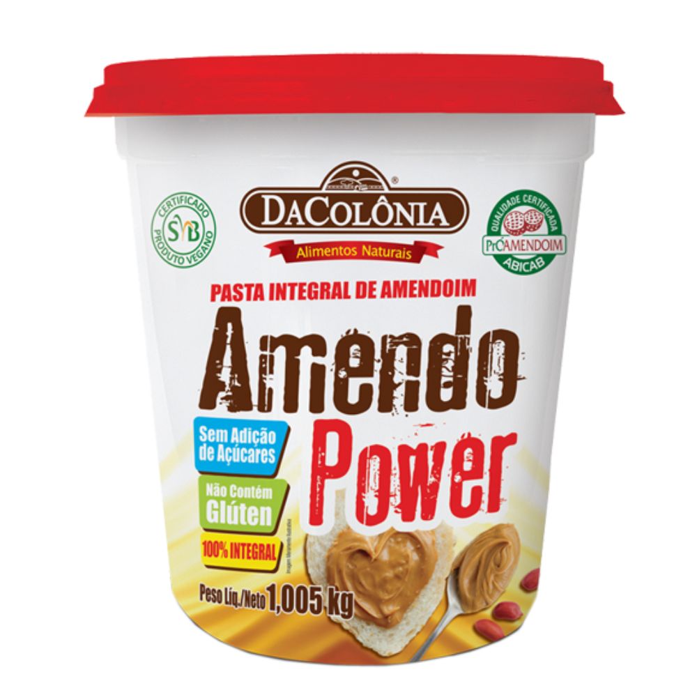 Pasta de Amendoim Amendo Power DaColônia 1,005kg