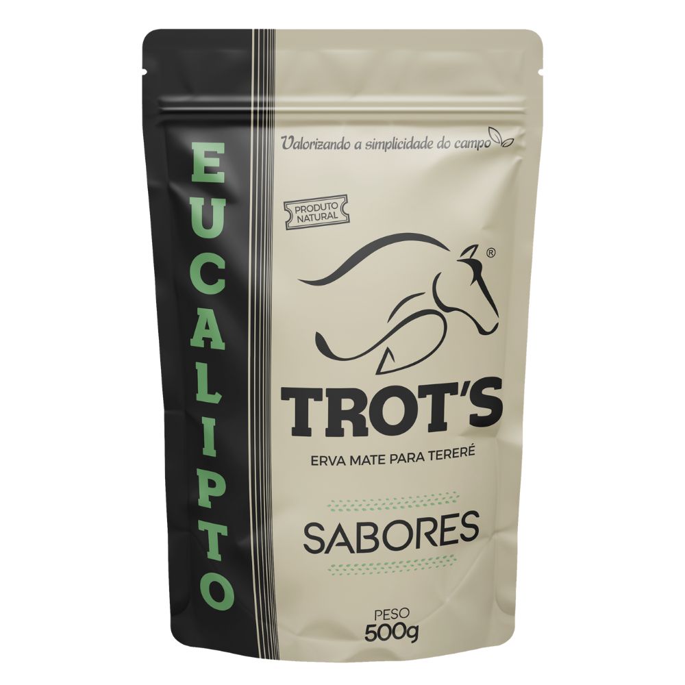 Erva Mate para Tereré Sabor Eucalipto Trots 500g