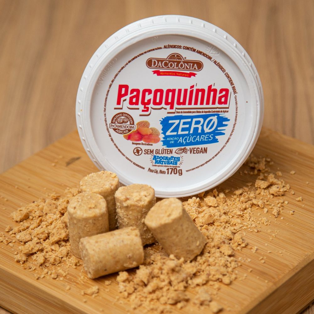 Paçoquinha Zero DaColônia 170g - Imagem 2