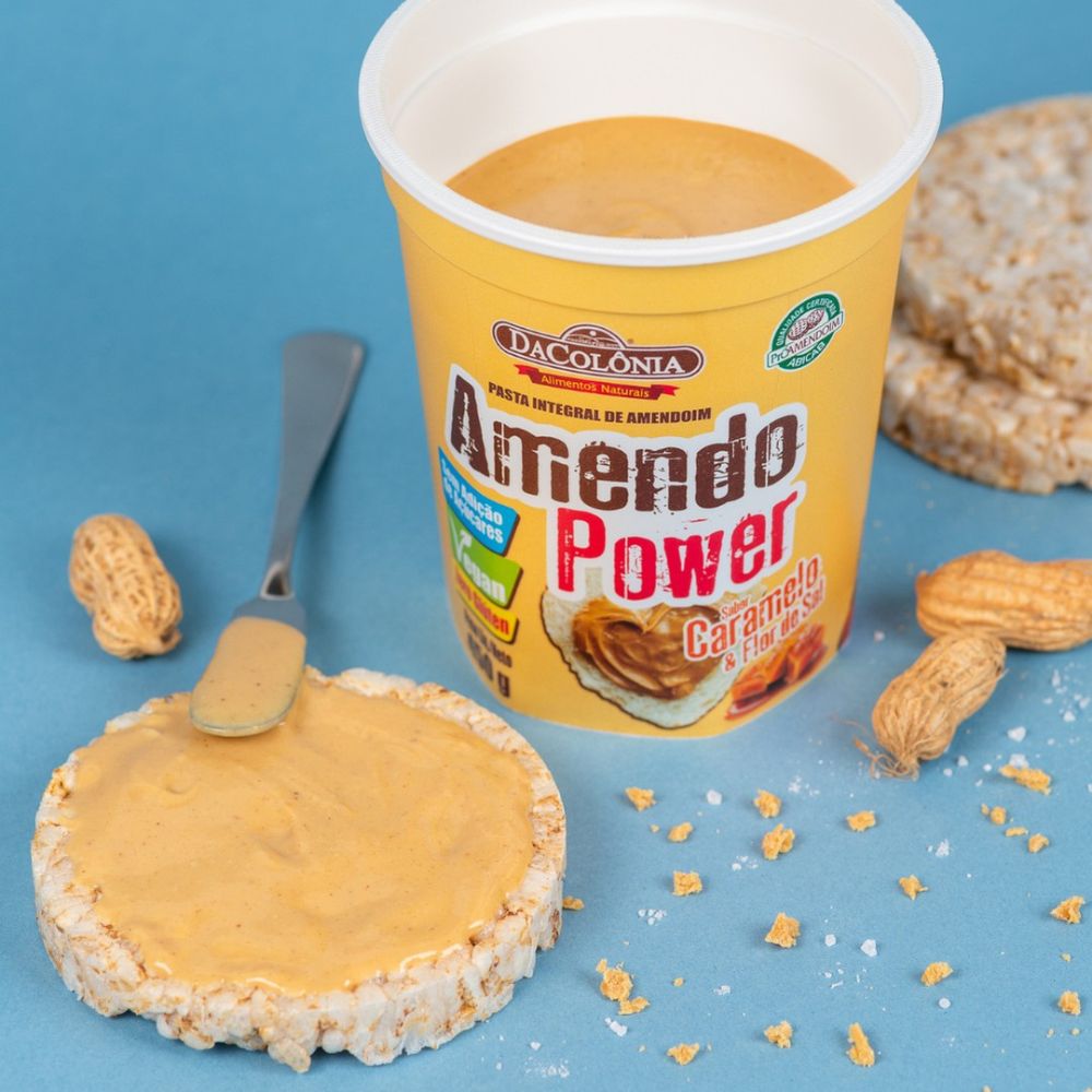 Pasta de Amendoim Amendo Power Caramelo e Flor de Sal DaColônia 450g - Imagem 2