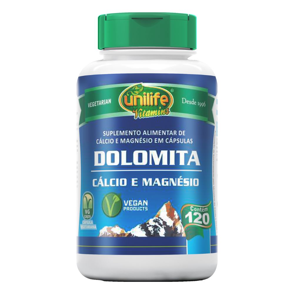 Dolomita Unilife 120 cápsulas