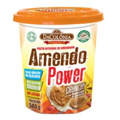 Pasta de Amendoim Crocante Amendo Power Crunchy DaColônia 500g