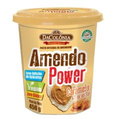 Pasta de Amendoim Amendo Power Caramelo e Flor de Sal DaColônia 450g