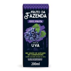 Suco de Uva Fruto da Fazenda Superbom 200ml