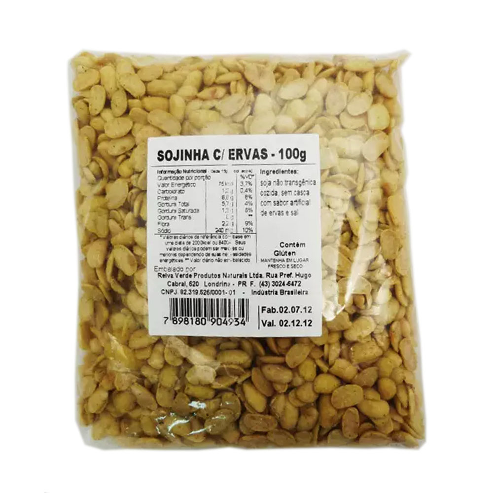 Sojinha Sabor Ervas Finas 80g