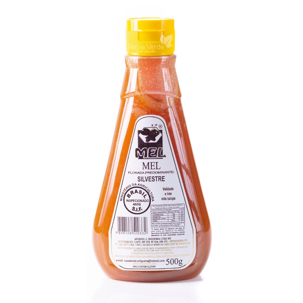 Mel Silvestre Bisnaga Casa do Mel 500g