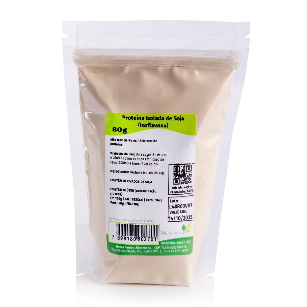 Proteína Isolada de Soja (Isoflavona) 80g - Imagem 3