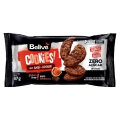 Cookies Zero Açúcar Sabor Avelã e Chocolate Belive 67g