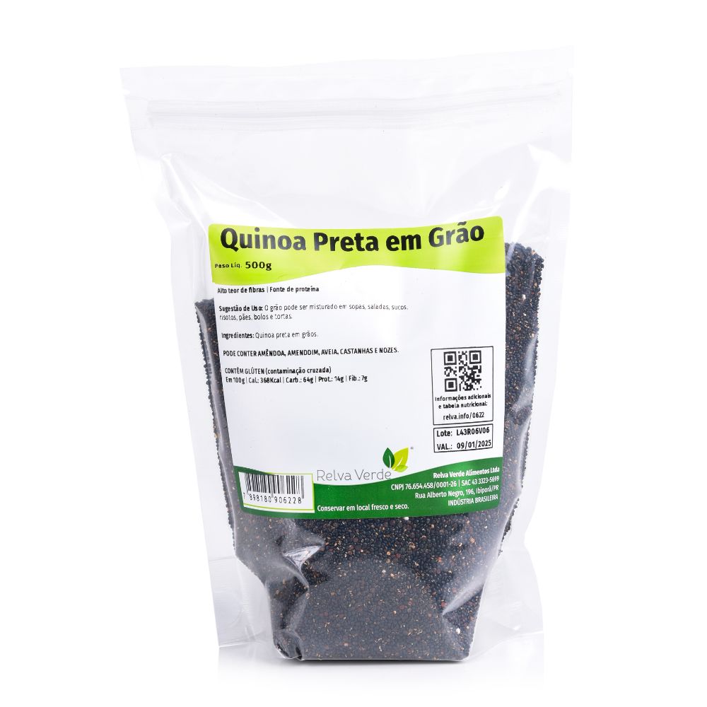 Quinoa Preta em Grão 500g - Imagem 3