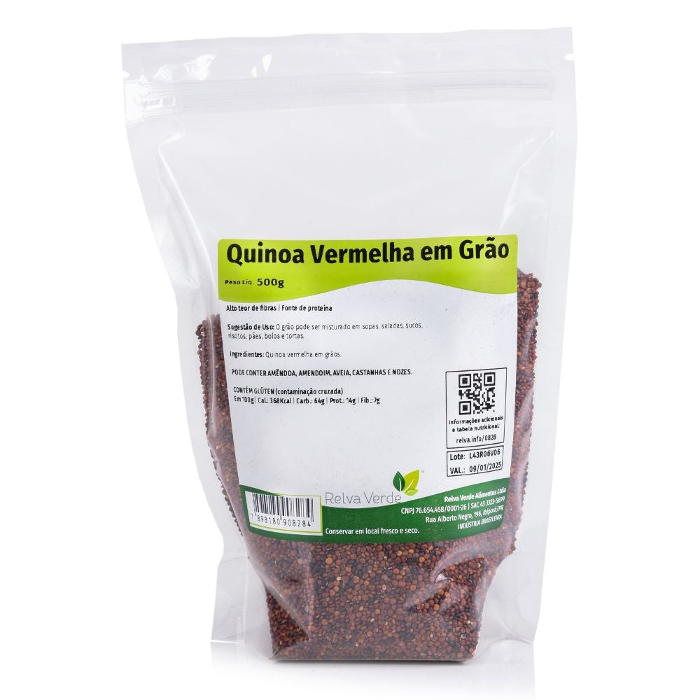 Quinoa Vermelha em Grão 500g - Imagem 3