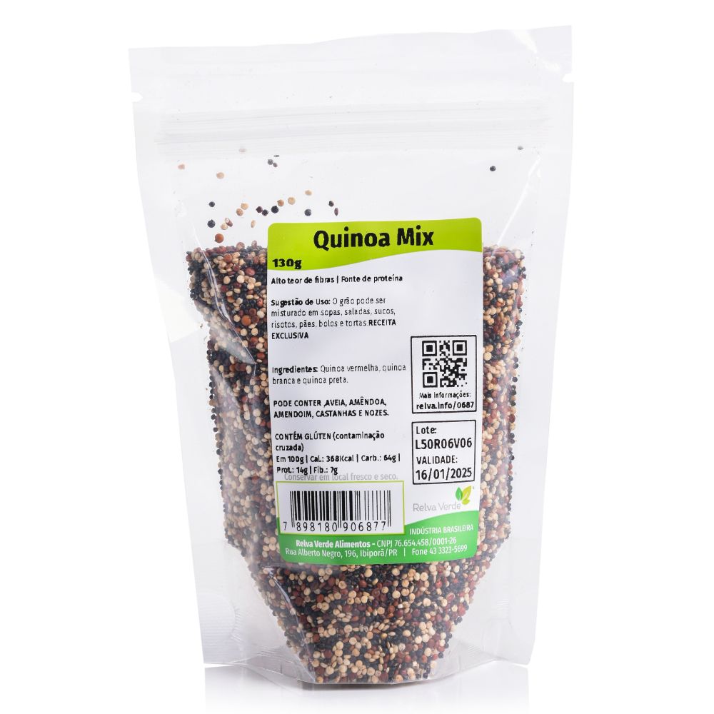 Quinoa Mix Relva Verde 130g - Imagem 3